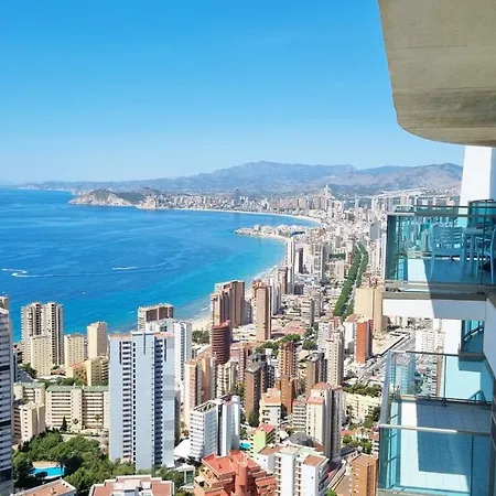 Apartamento Increibles Vistas Al Mar Desde La Terraza Privada En La Planta 39 *